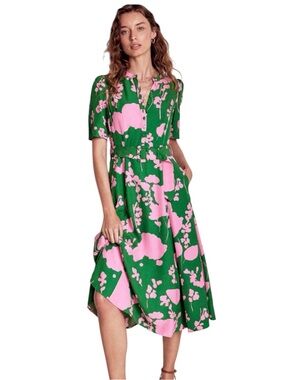 printed jersey dress Emilio Pucci Black Butterfly Print Jersey Dress Size Small